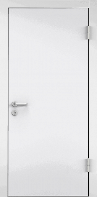 Дверь противопожарная EI 60, Порошково-полимерное покрытие, —, RAL 9016 белый в Москве